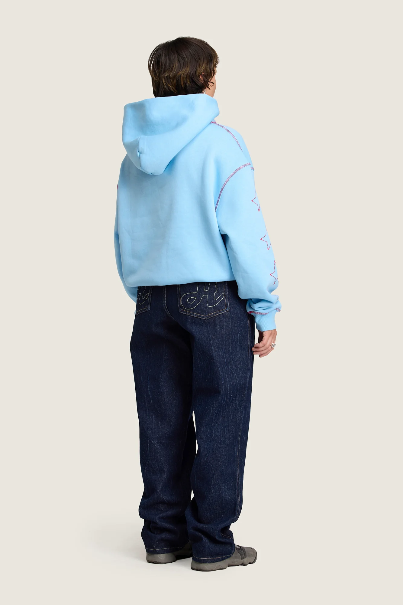 Bright Star Hoodie - Sky - Image 6