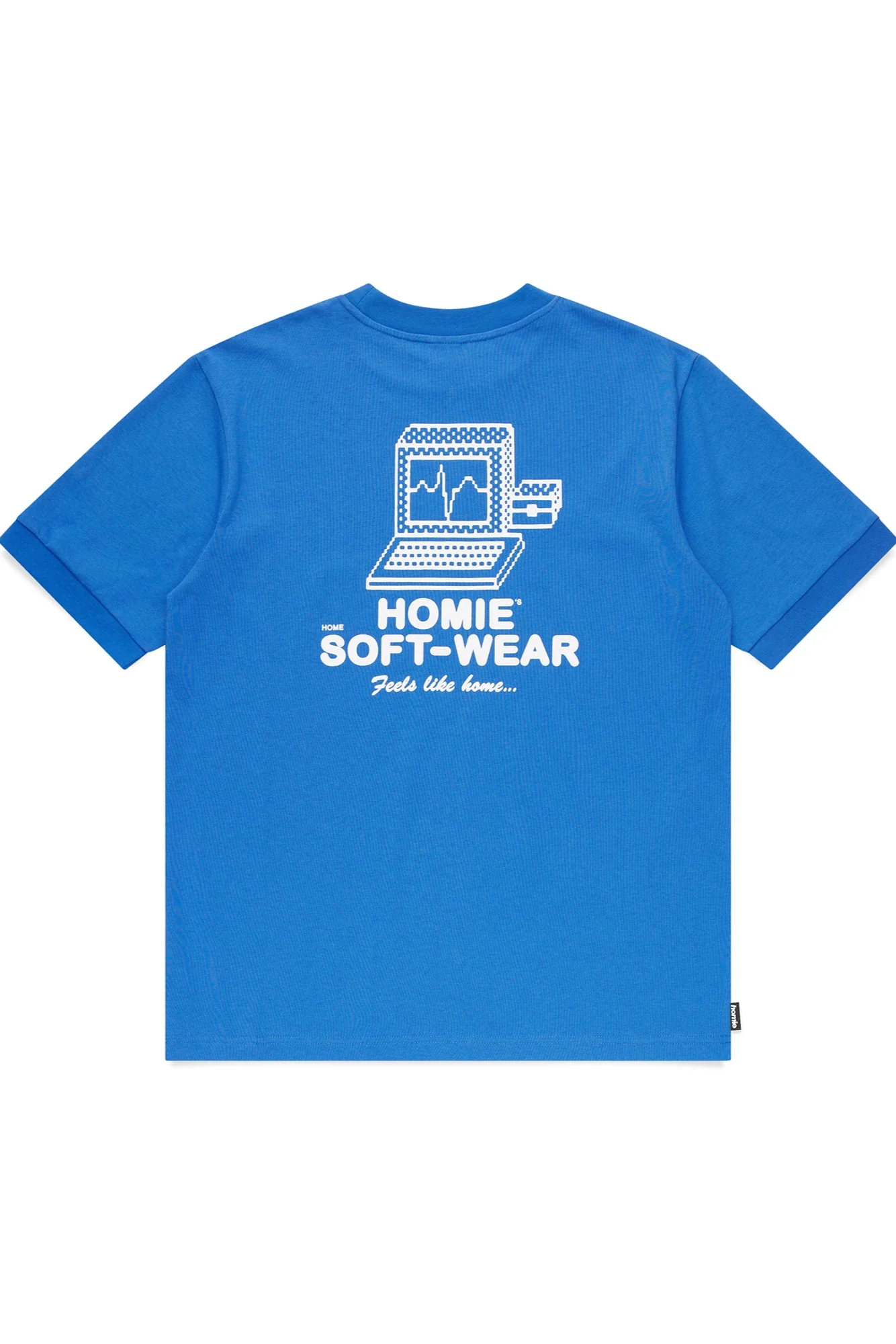 Soft-Wear Ringer Tee - Royal Blue - Image 5