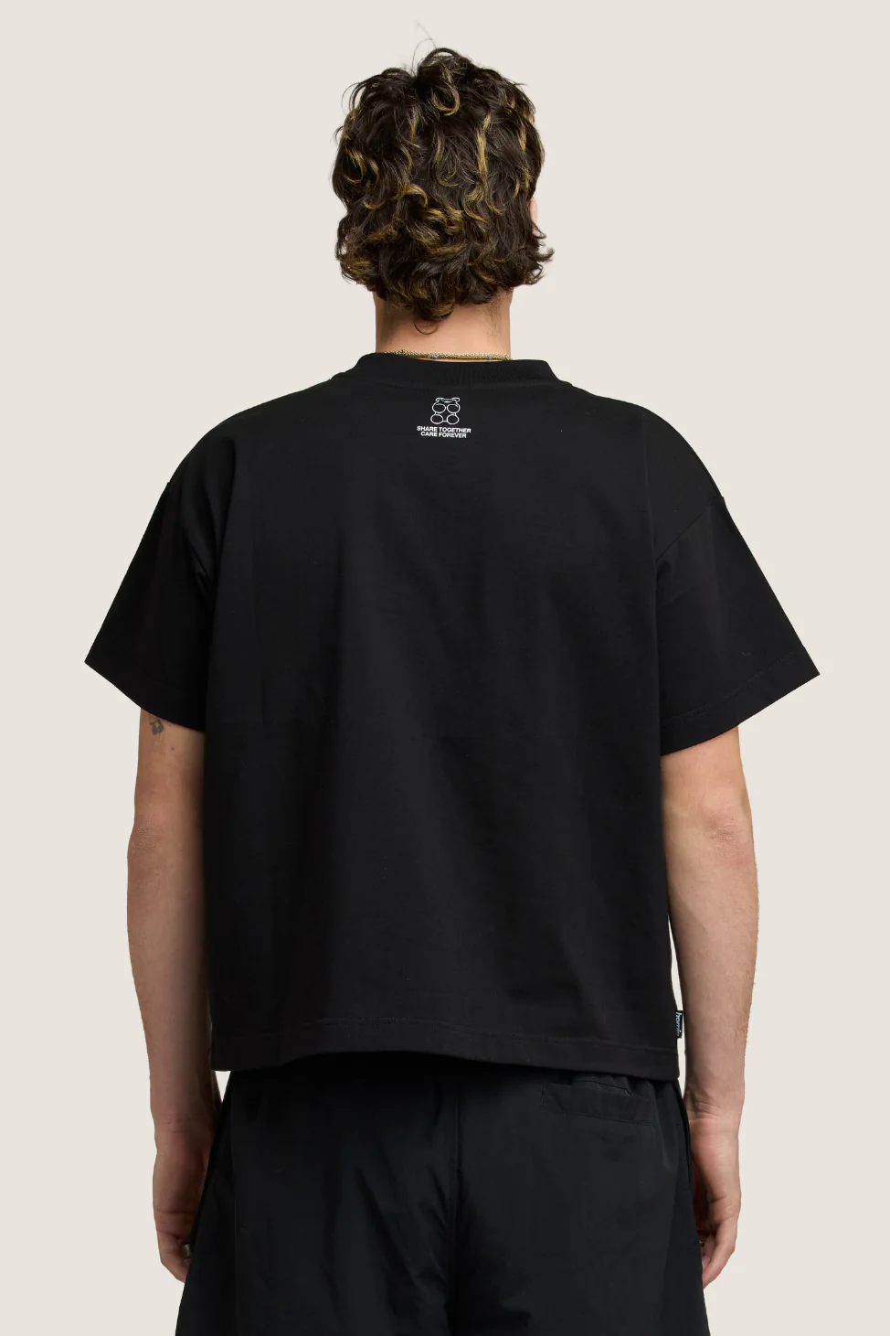 Care Forever Tee - Black - Image 4