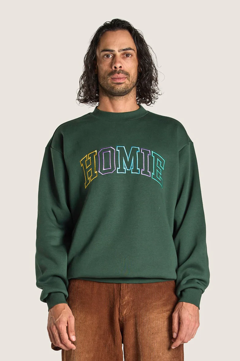 College Crew - Forest Green - Image 3