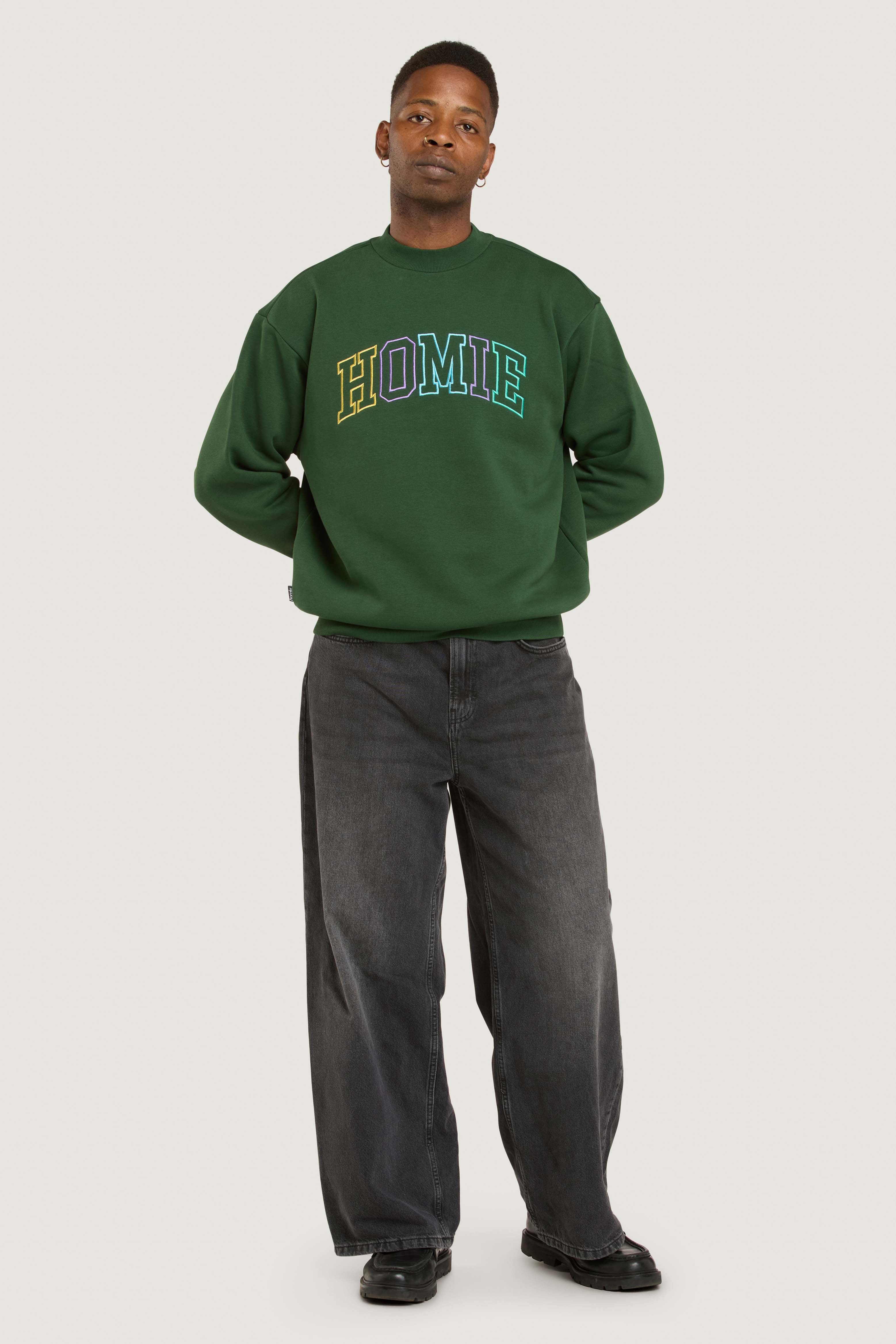 College Crew - Forest Green - Image 5