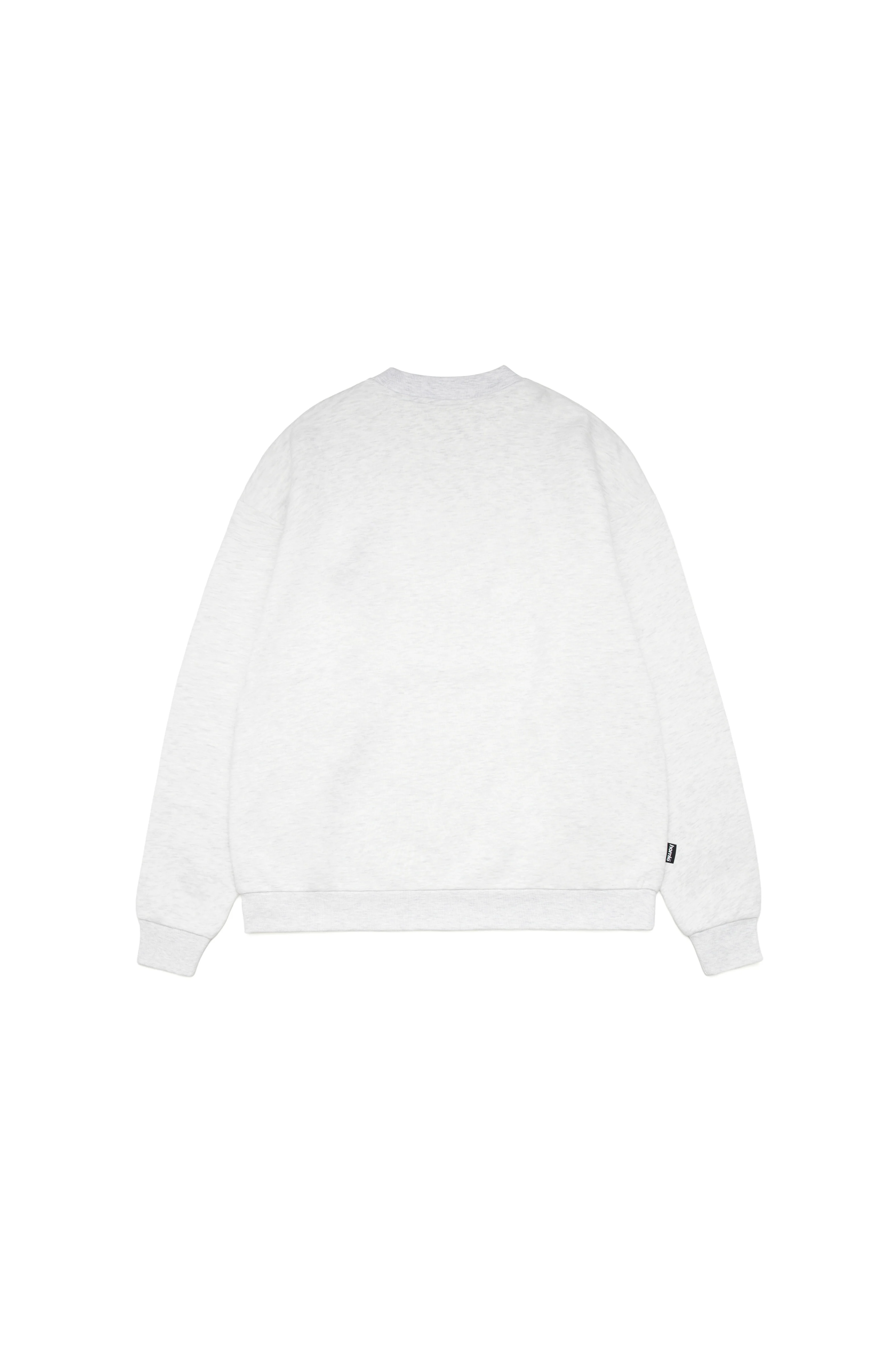 College Crewneck - White Marle - Image 4