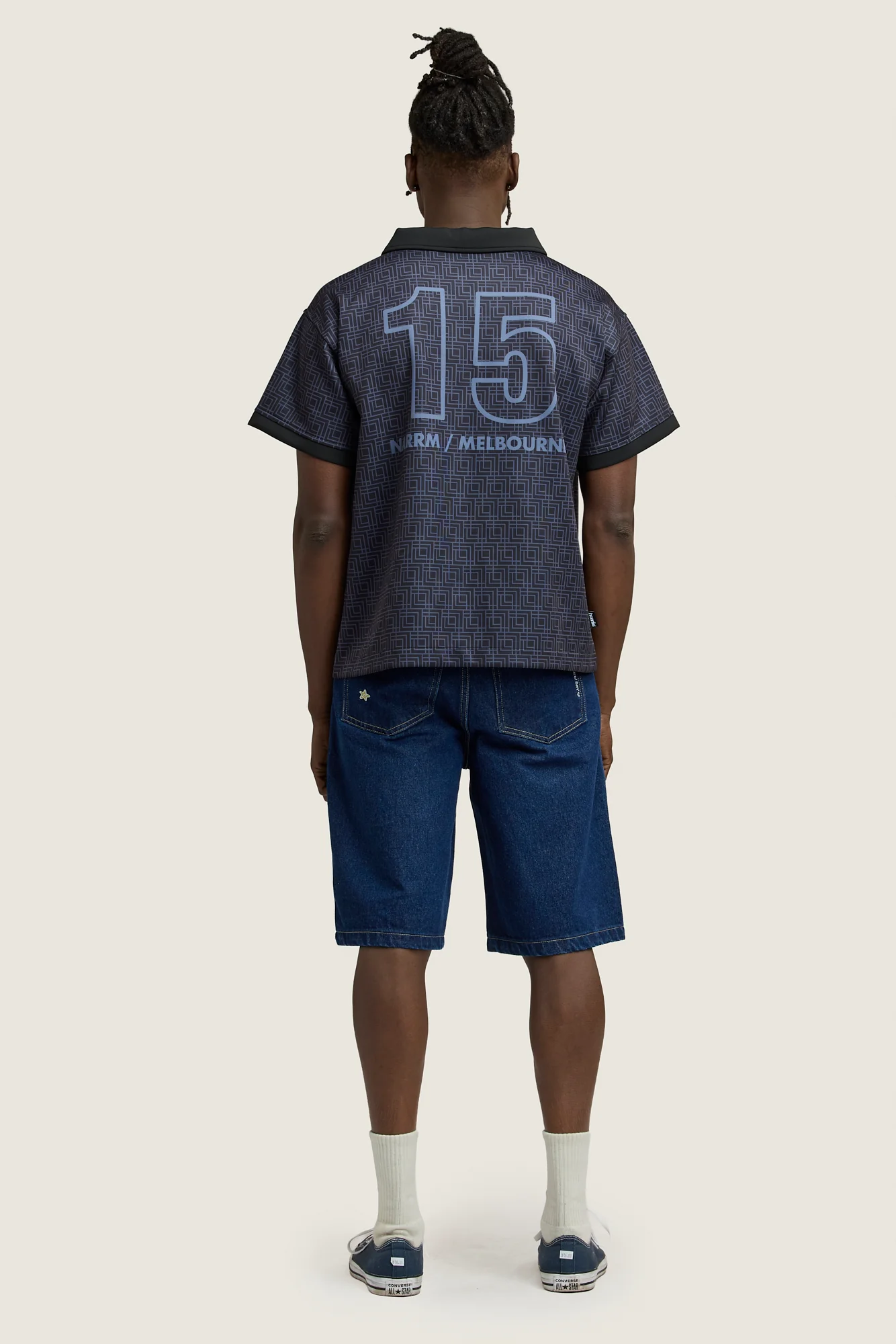 Creating Nostalgia Jorts - Dark Indigo - Image 5