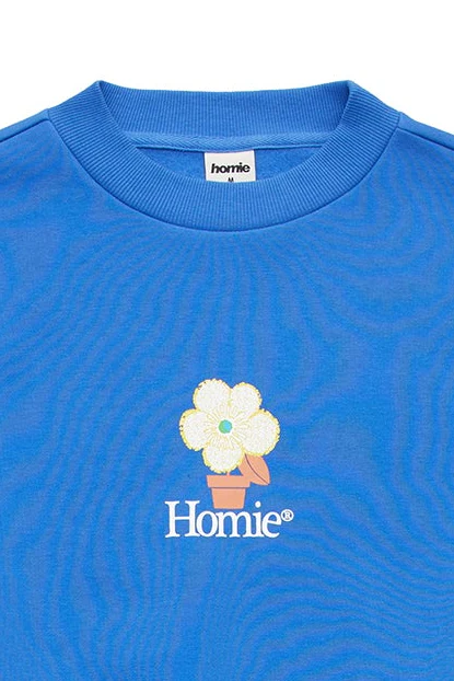 Earth Blossom Crewneck - Royal Blue - Image 5