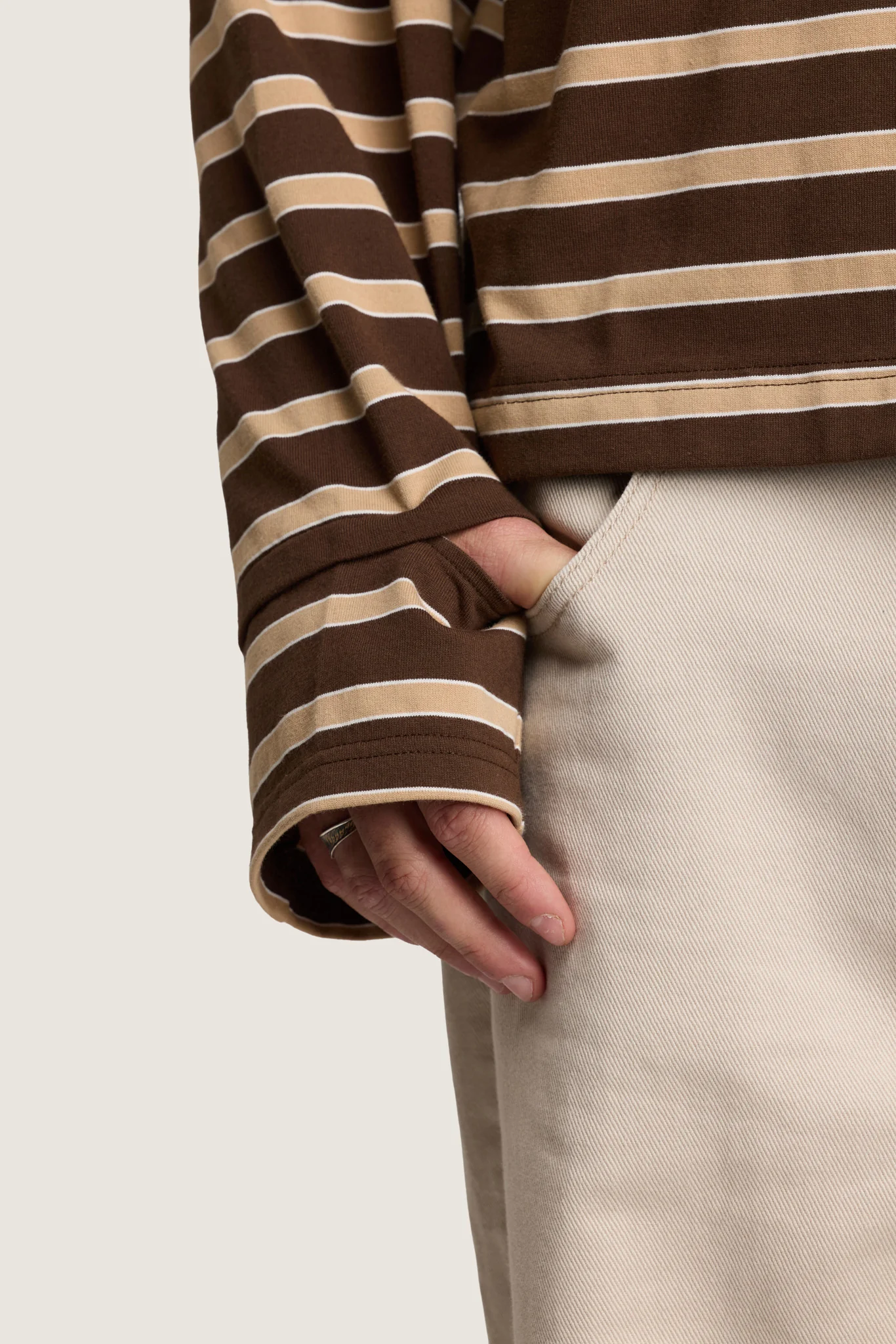 For Everyone Long Sleeve - Chocolate - Image 4