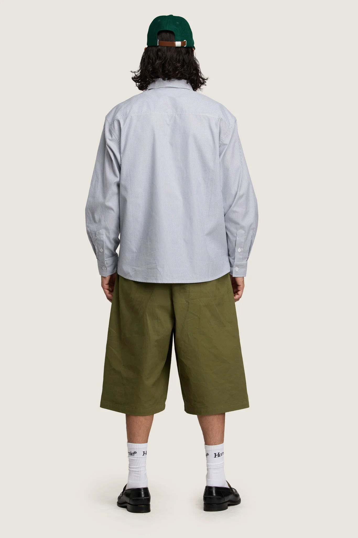 Growing Patterns Oxford Shirt - Cotton Stripe Poplin - Image 8