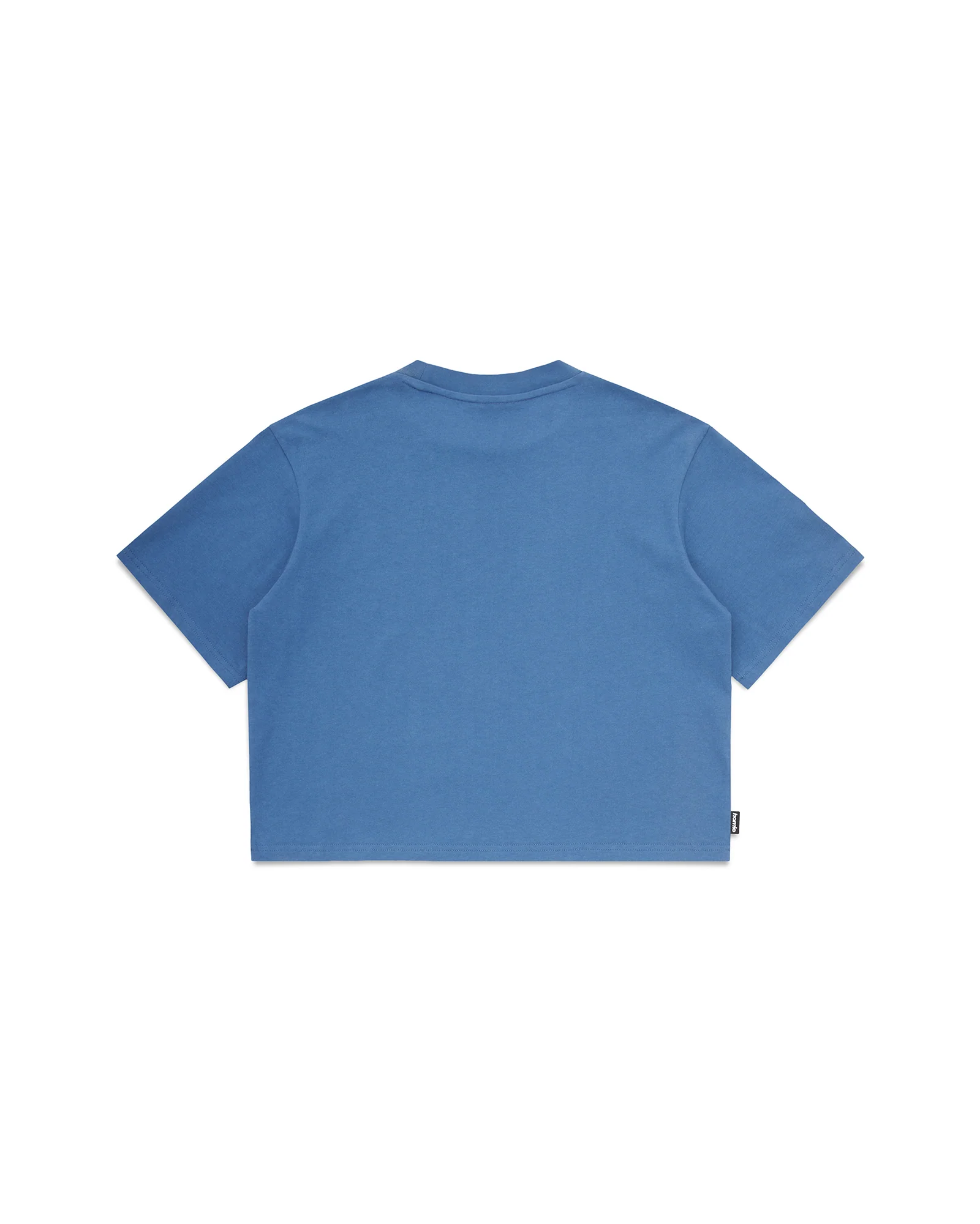 Heavy Weight Cropped Tee - Colbalt Blue - Image 4