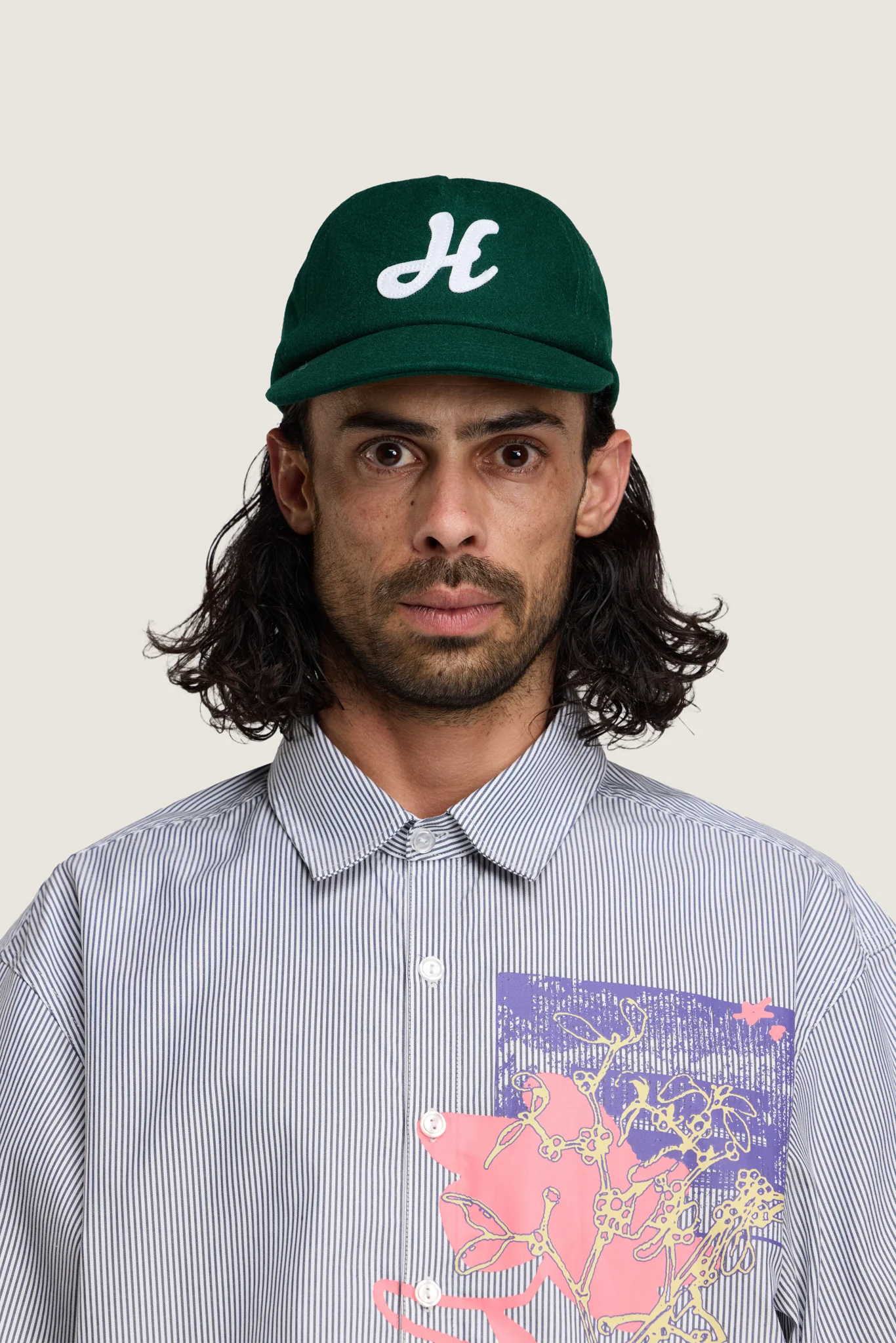 Icon Woolen Cap - Green - Image 4