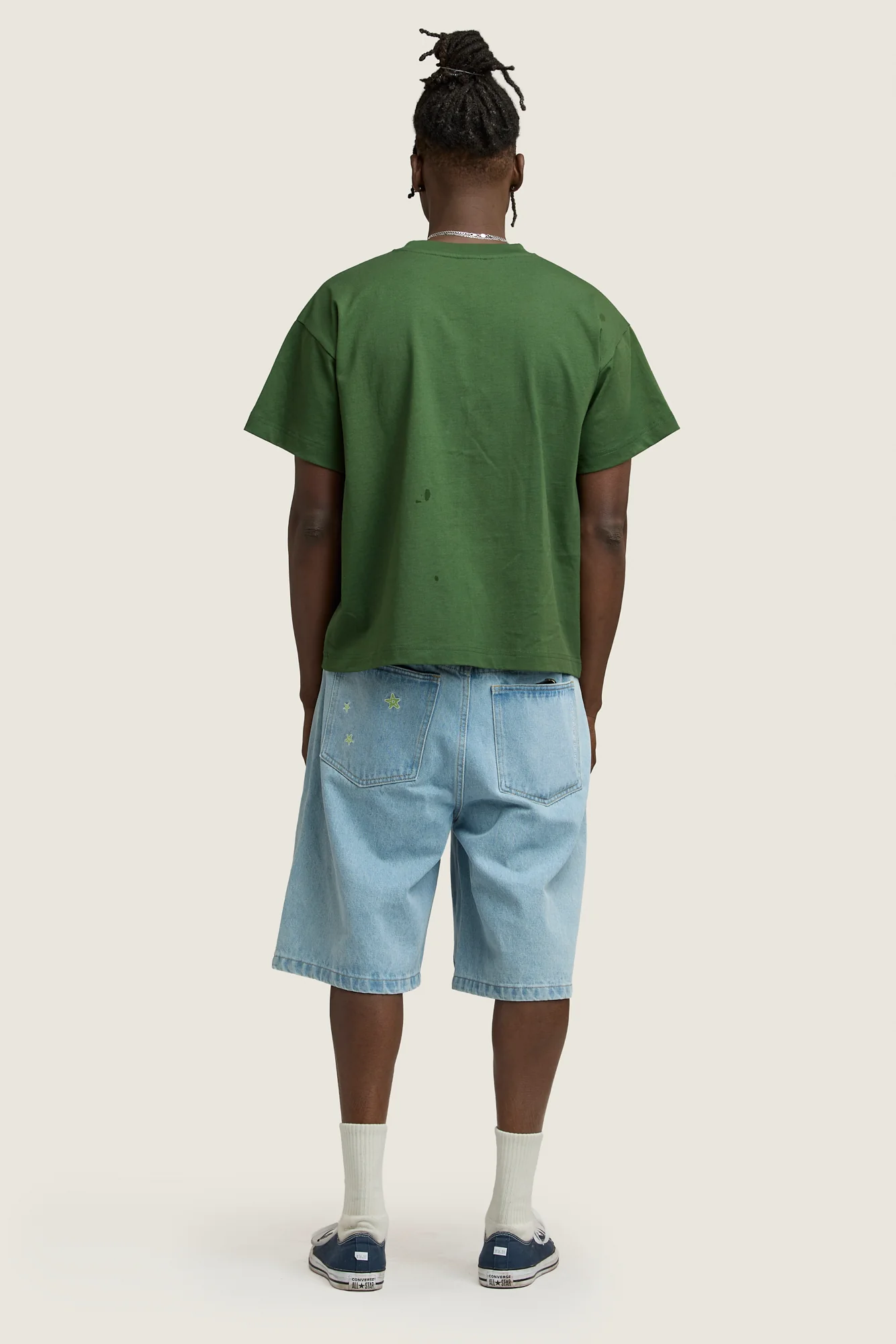 Creating Nostalgia Jorts - Medium Blue - Image 4