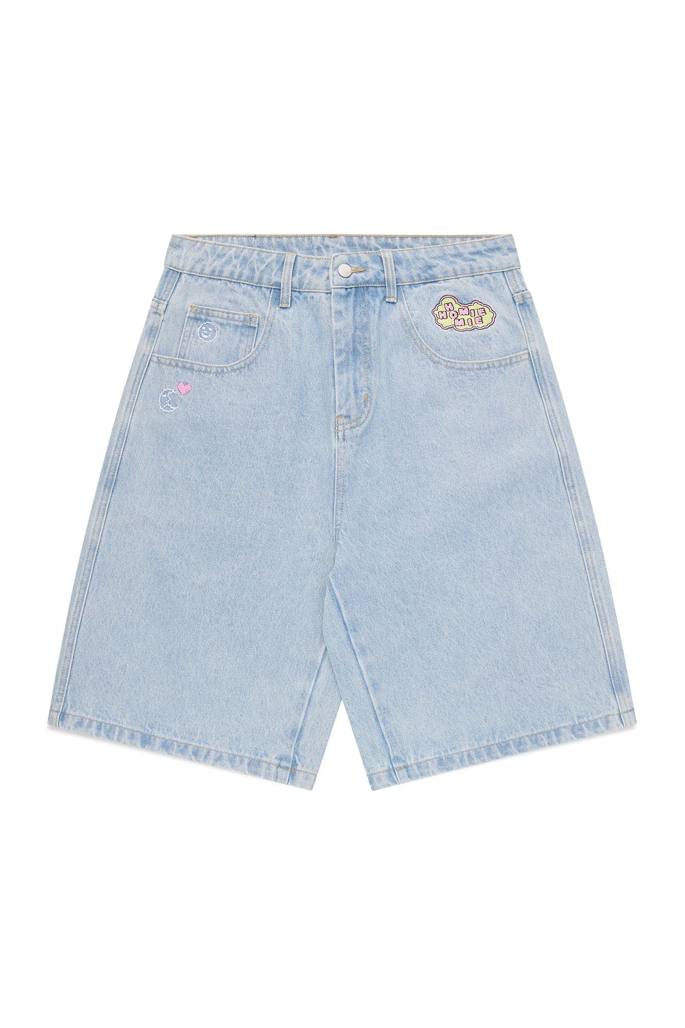 Creating Nostalgia Jorts - Medium Blue - Image 7