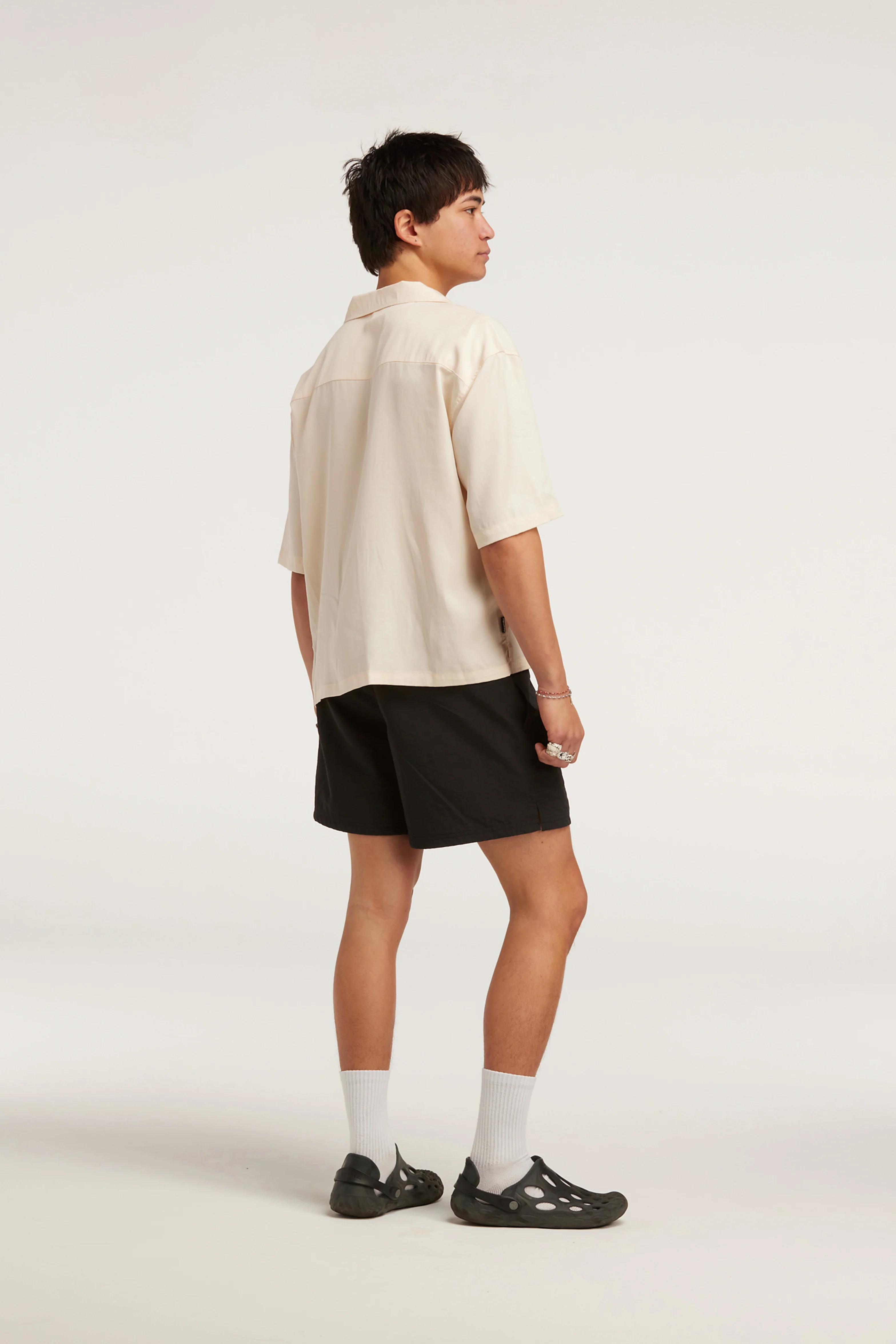 North Star Cuban Shirt - Cream - Image 4
