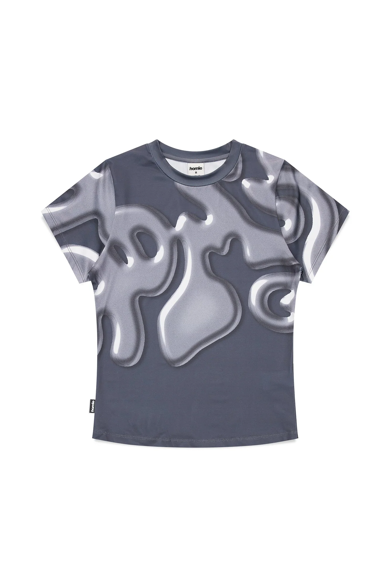 Ooze Baby Tee - Grey - Image 3