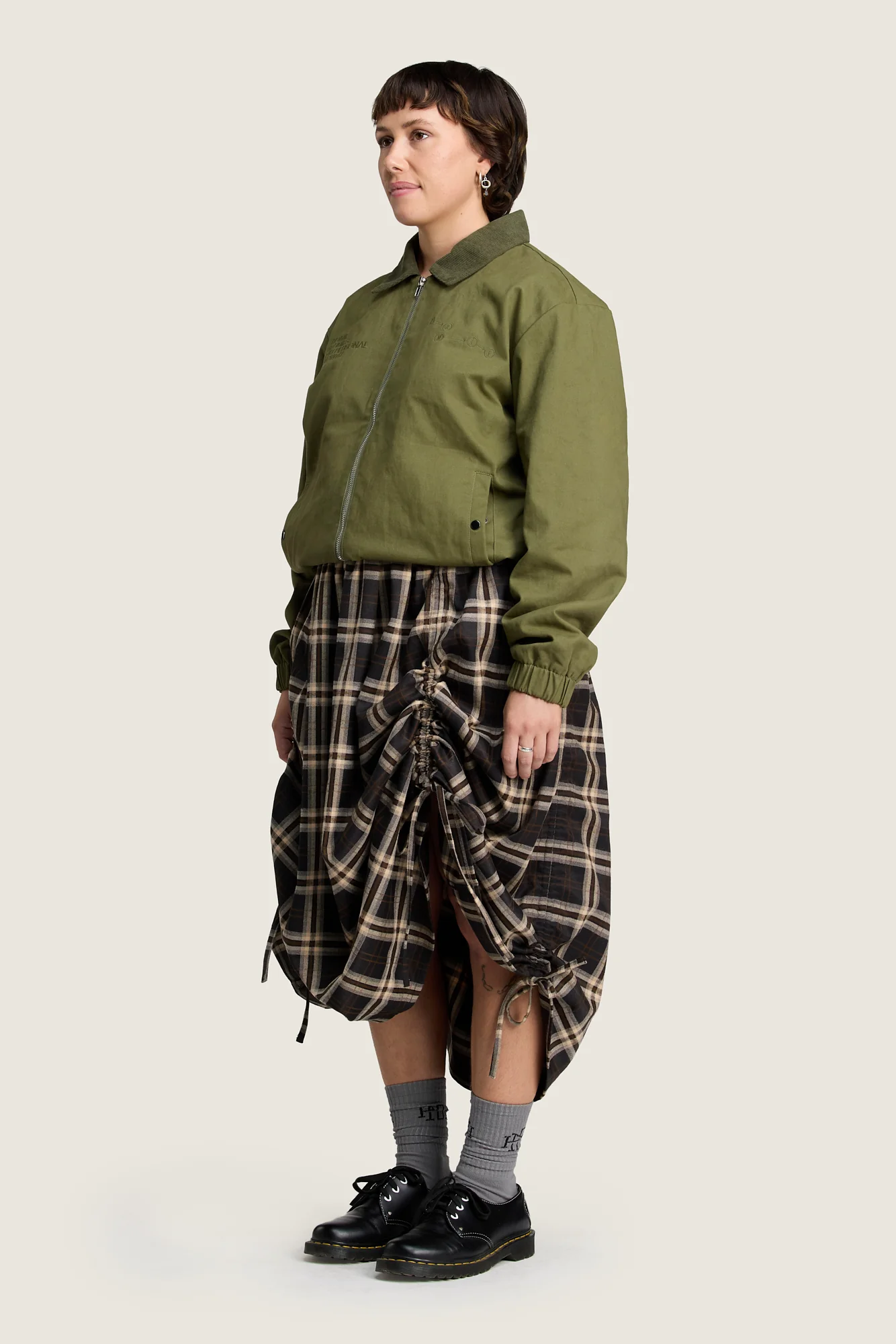 Personal Growth Reversible Jacket - Khaki - Image 11