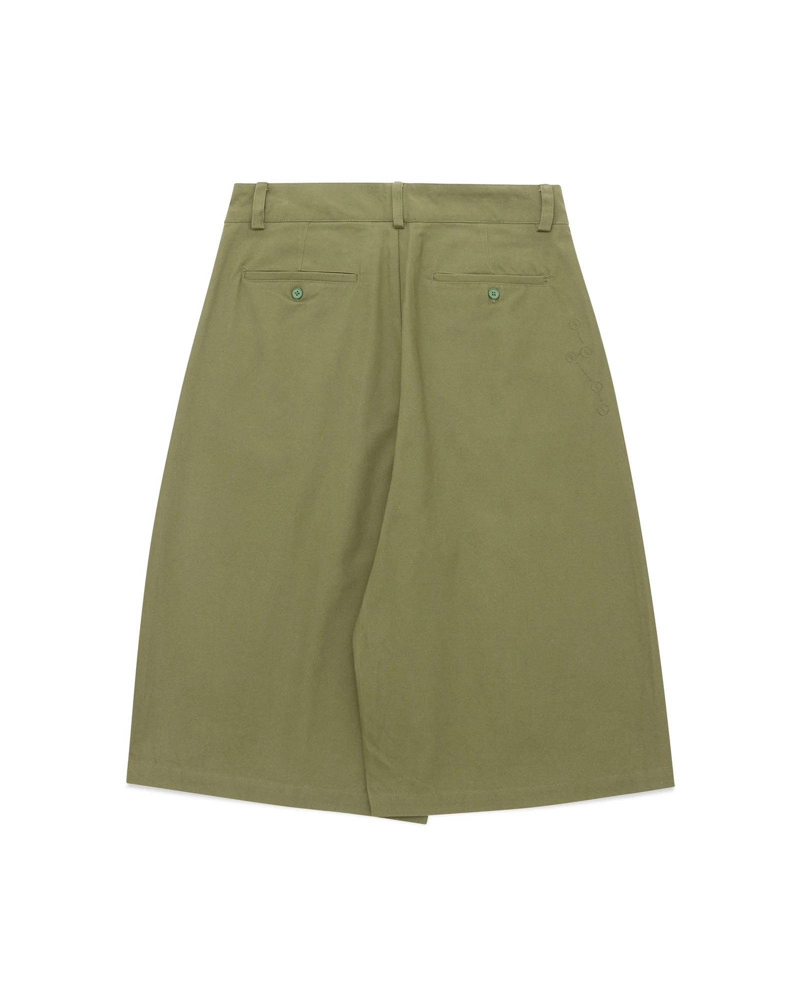 Personal Growth Longline Shorts - Khaki - Image 2