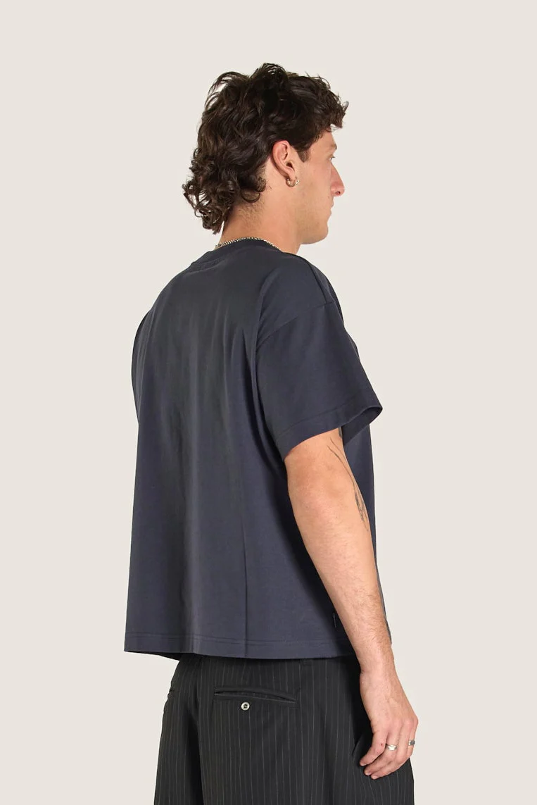 Rainbow Tee - Navy - Image 2