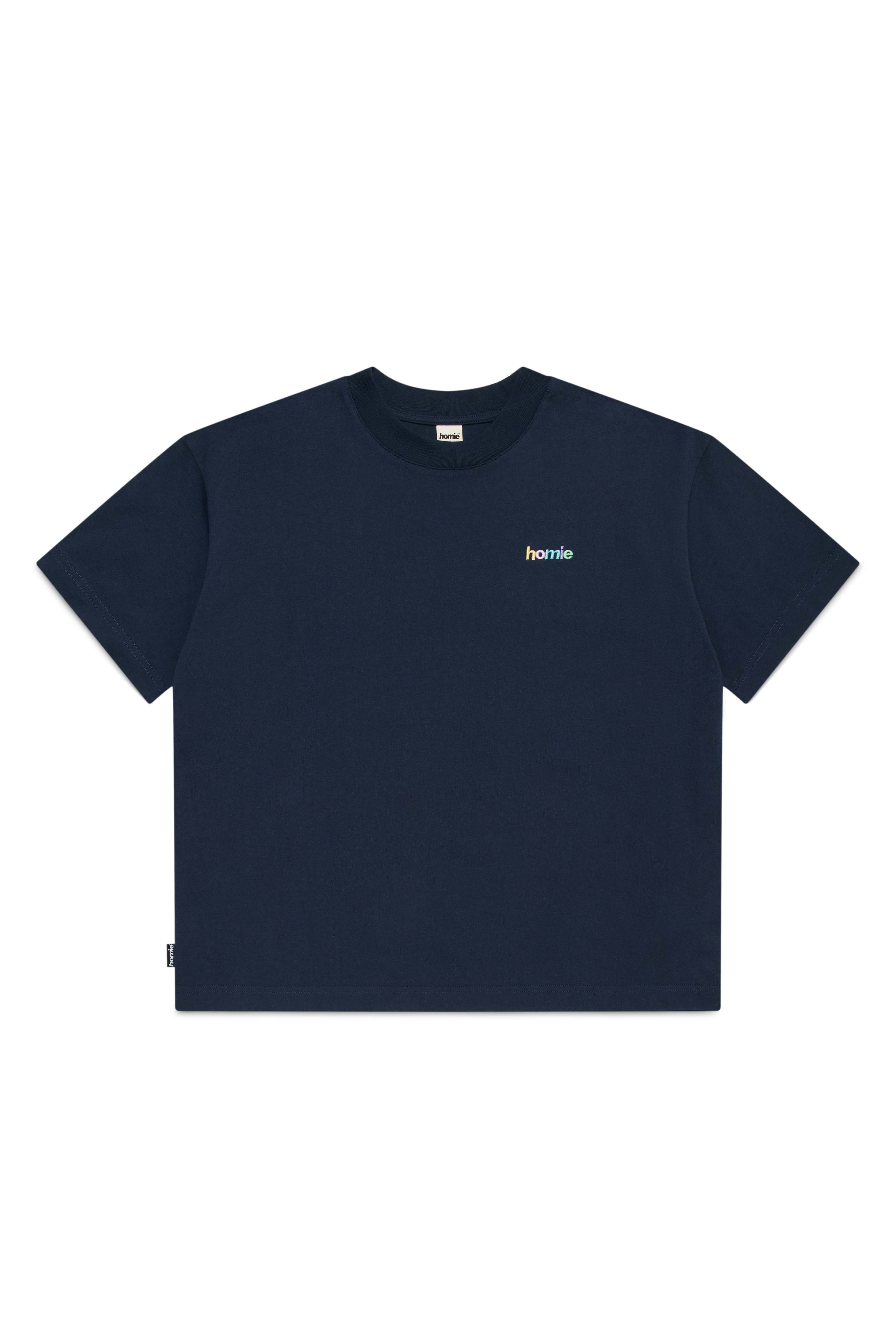 Rainbow Tee - Navy - Image 3