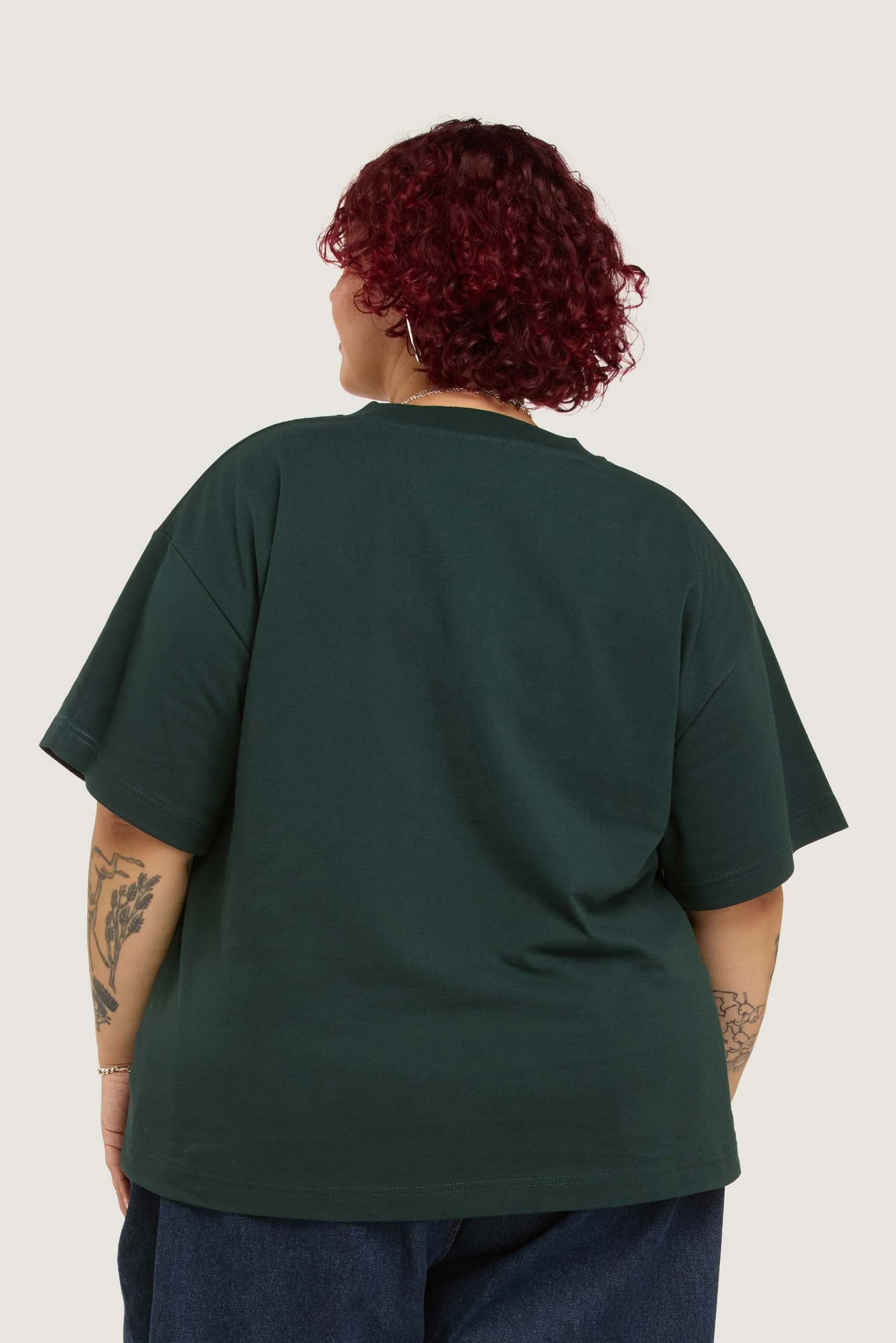 Rainbow Tee - Pine Green - Image 2