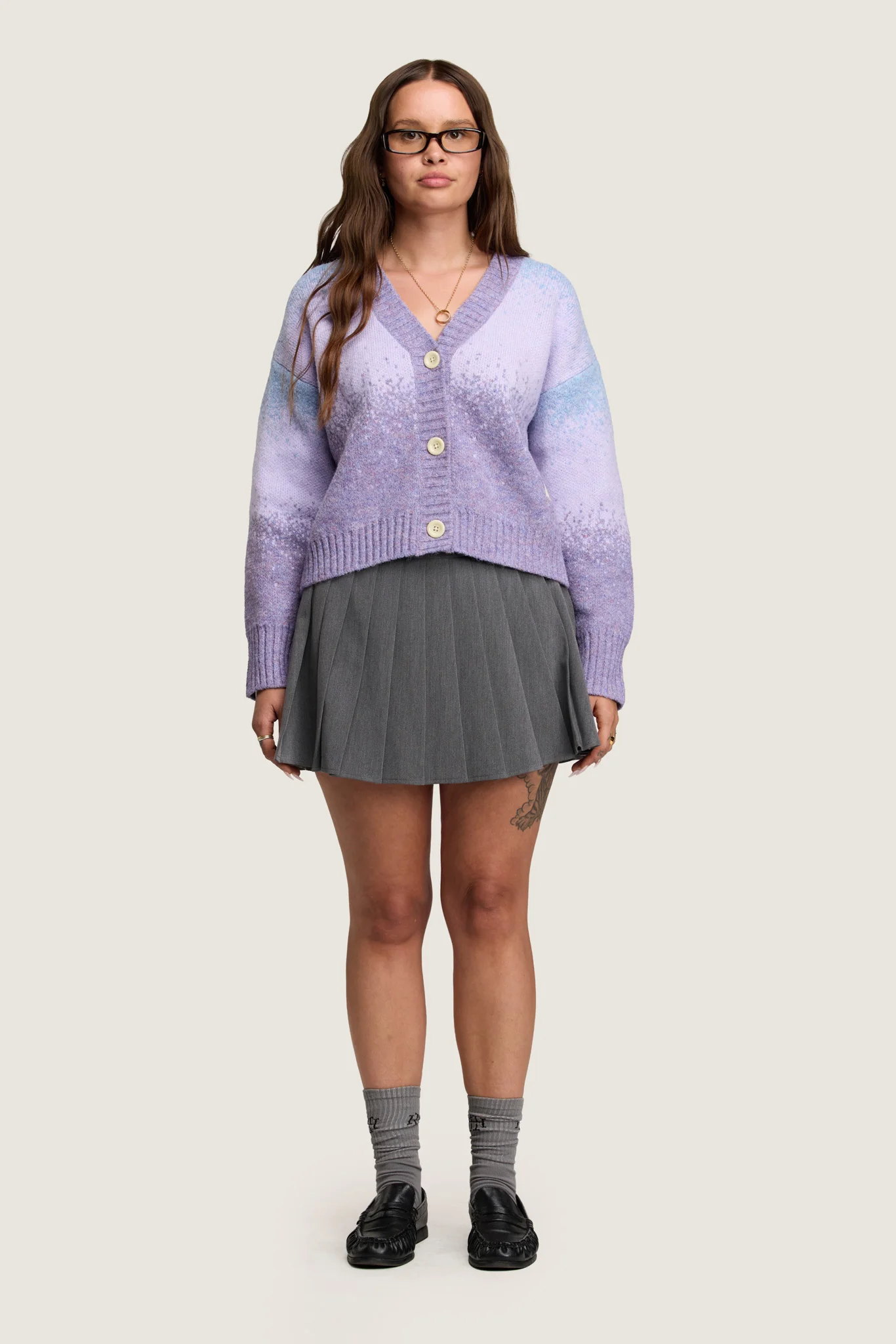 Rosie Knit - Lavender - Image 3