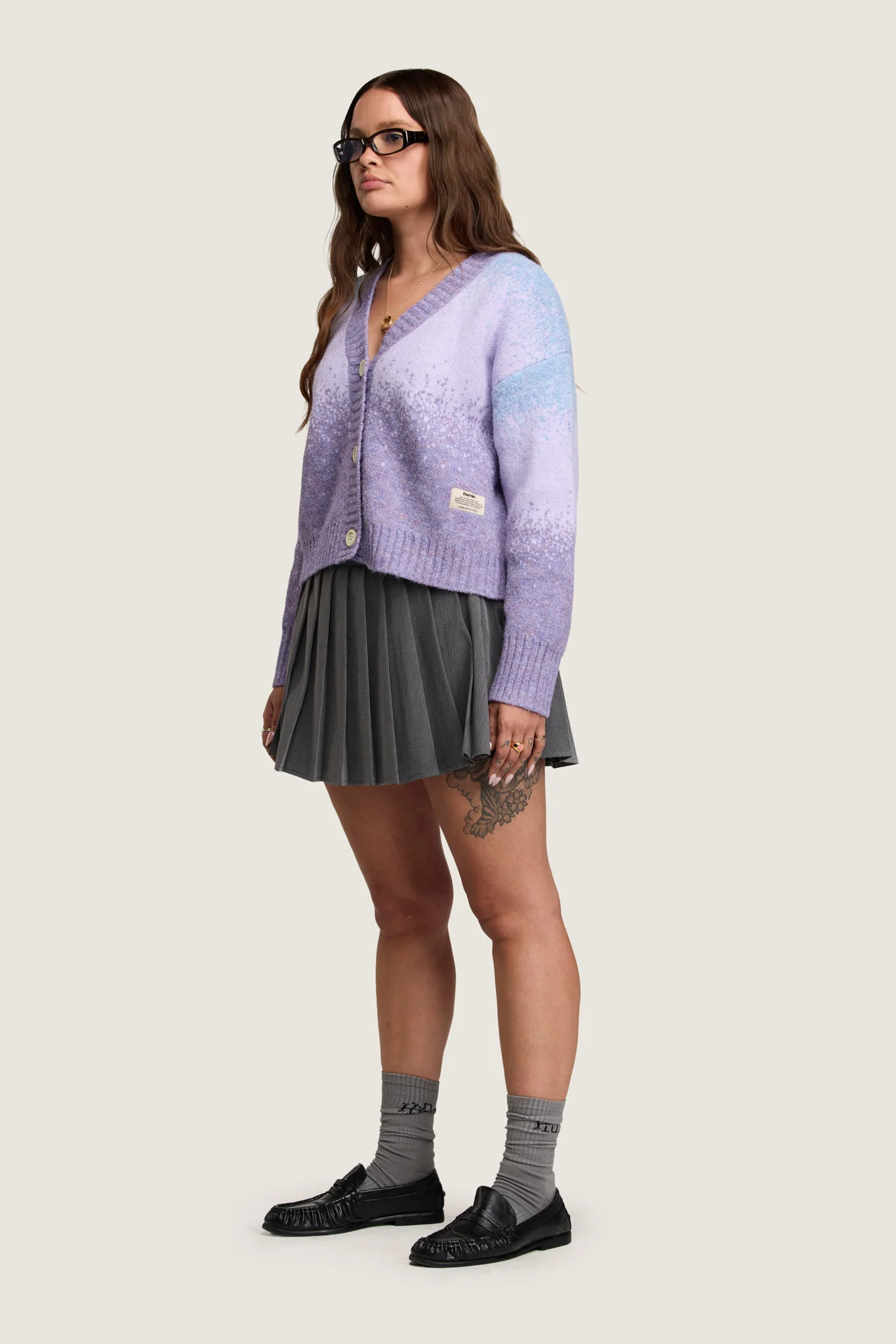 Rosie Knit - Lavender - Image 4