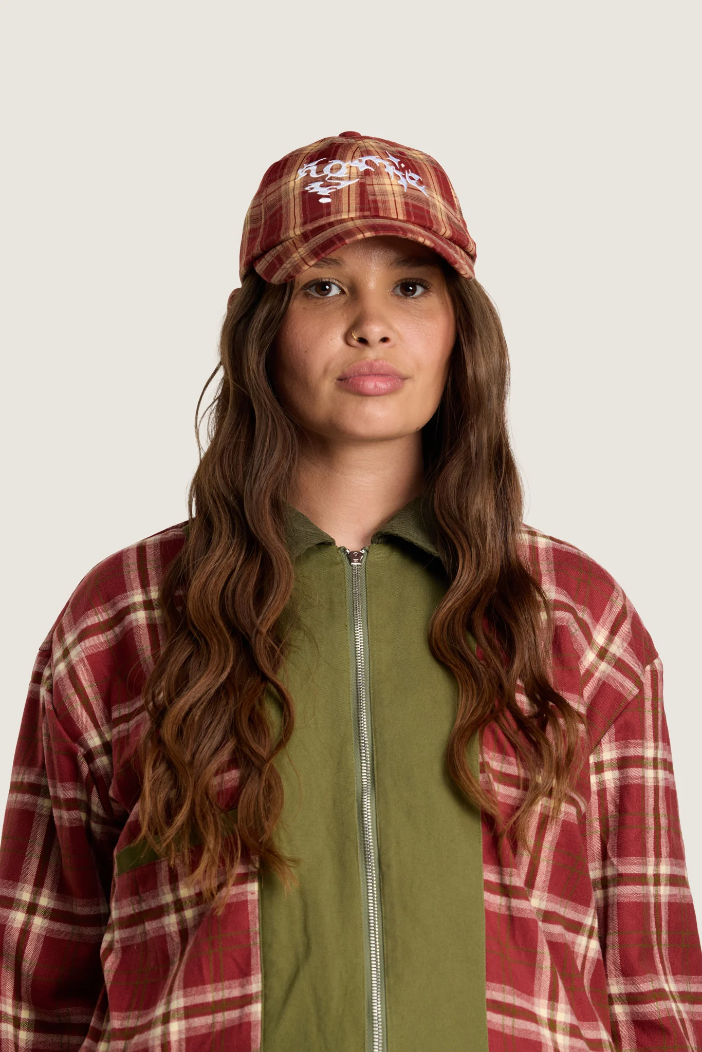 Shadow Tartan Dad Cap - Tartan - Image 5