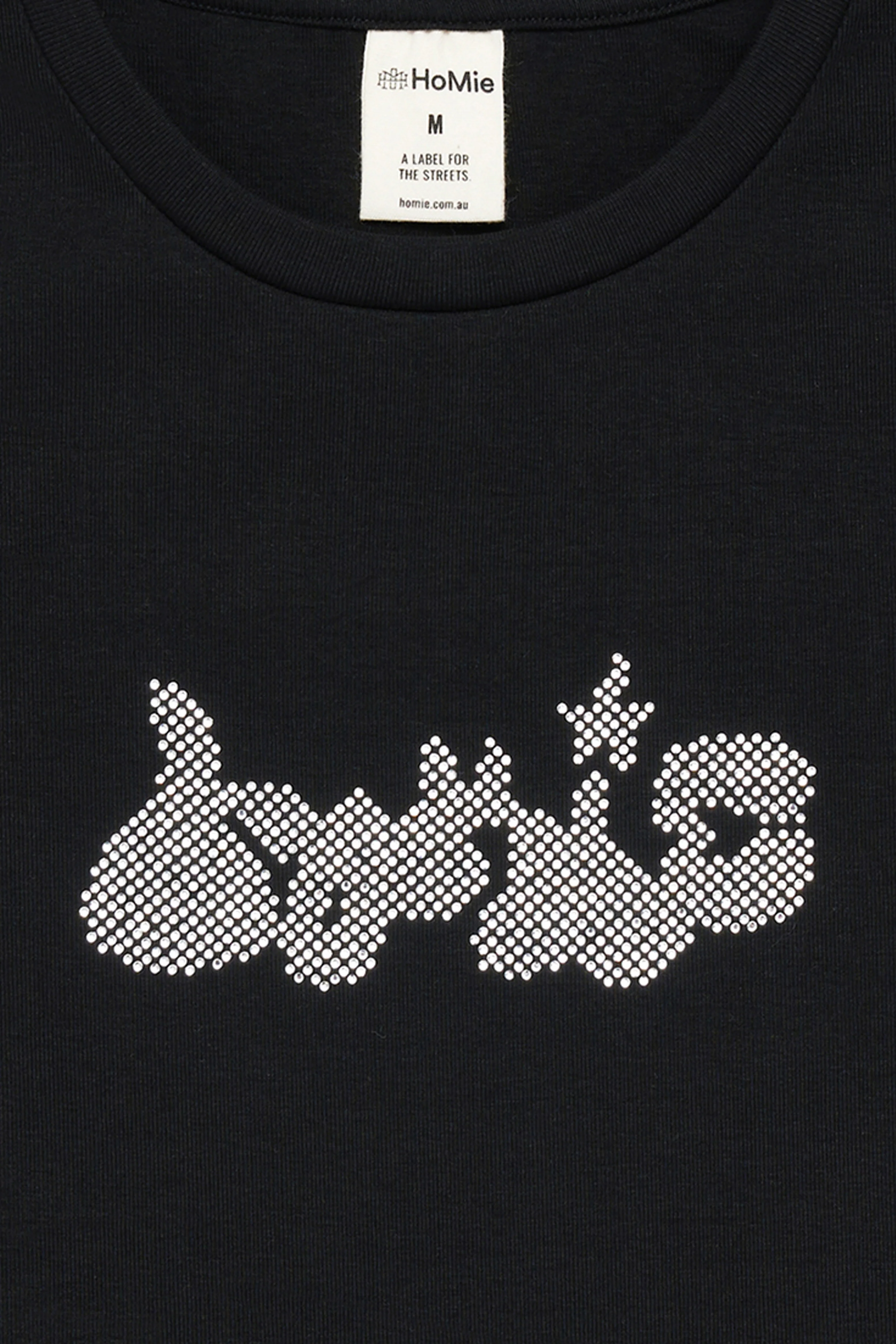 Shining Star Baby Tee - Black - Image 7