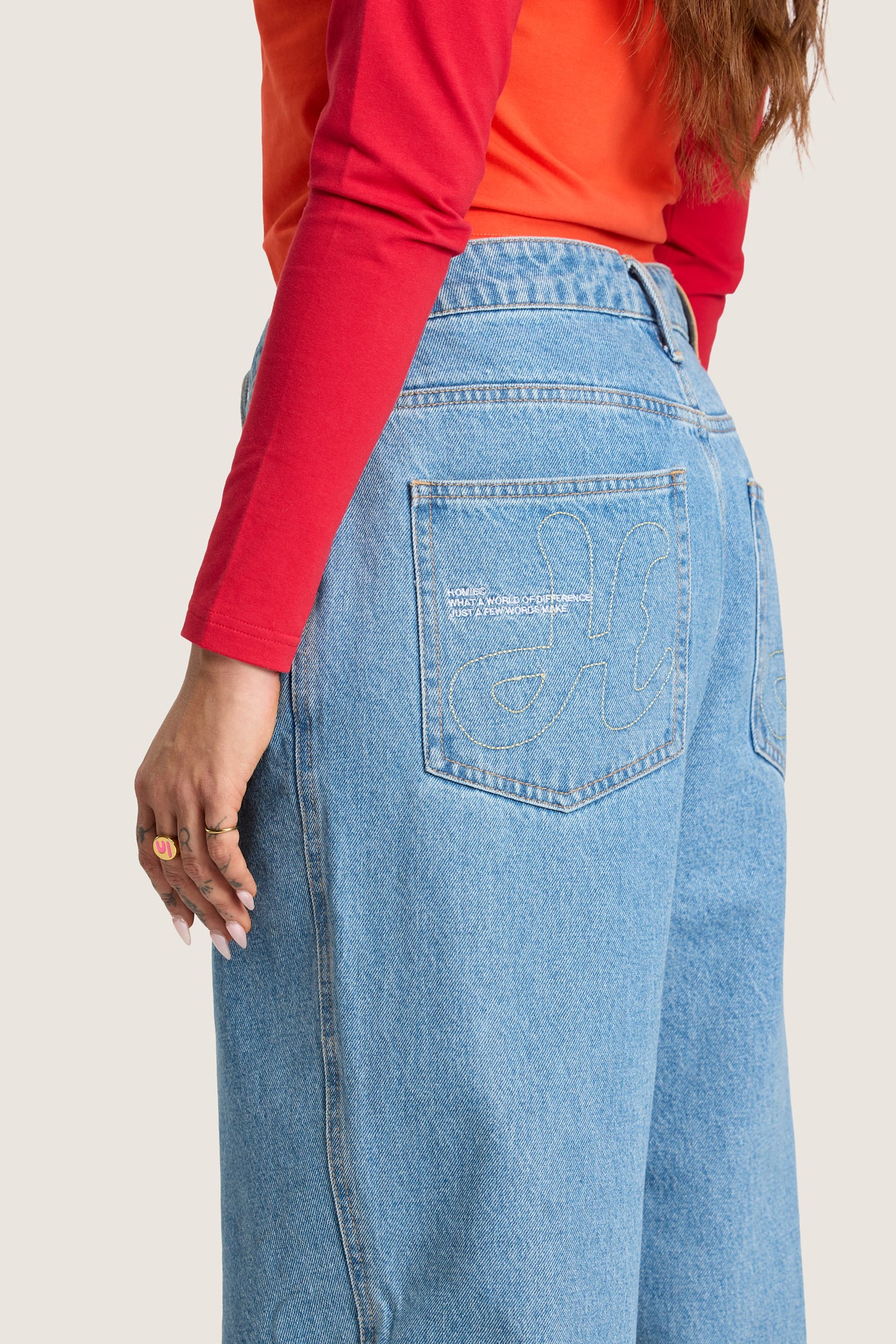 World of Difference Jeans - Medium Blue - Image 7